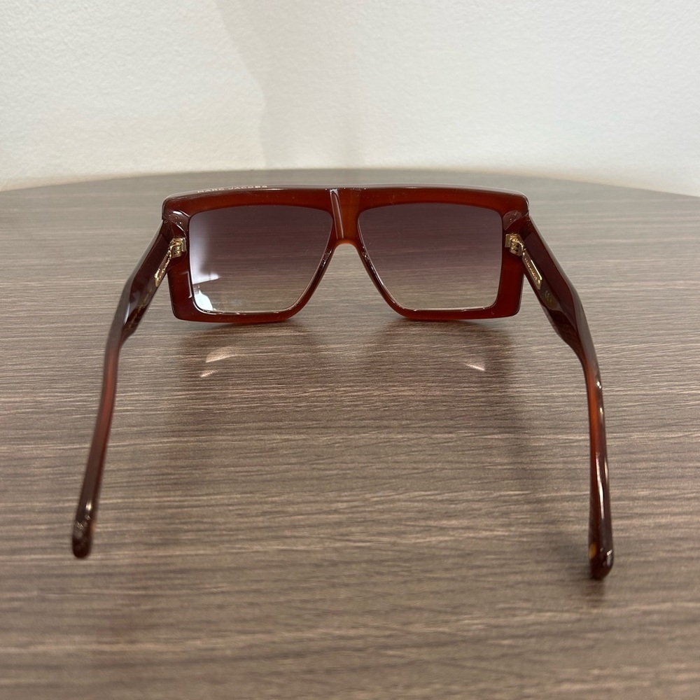 Marc Jacobs Gradient Brown Square Women’s Sunglasses - Picture 4 of 9